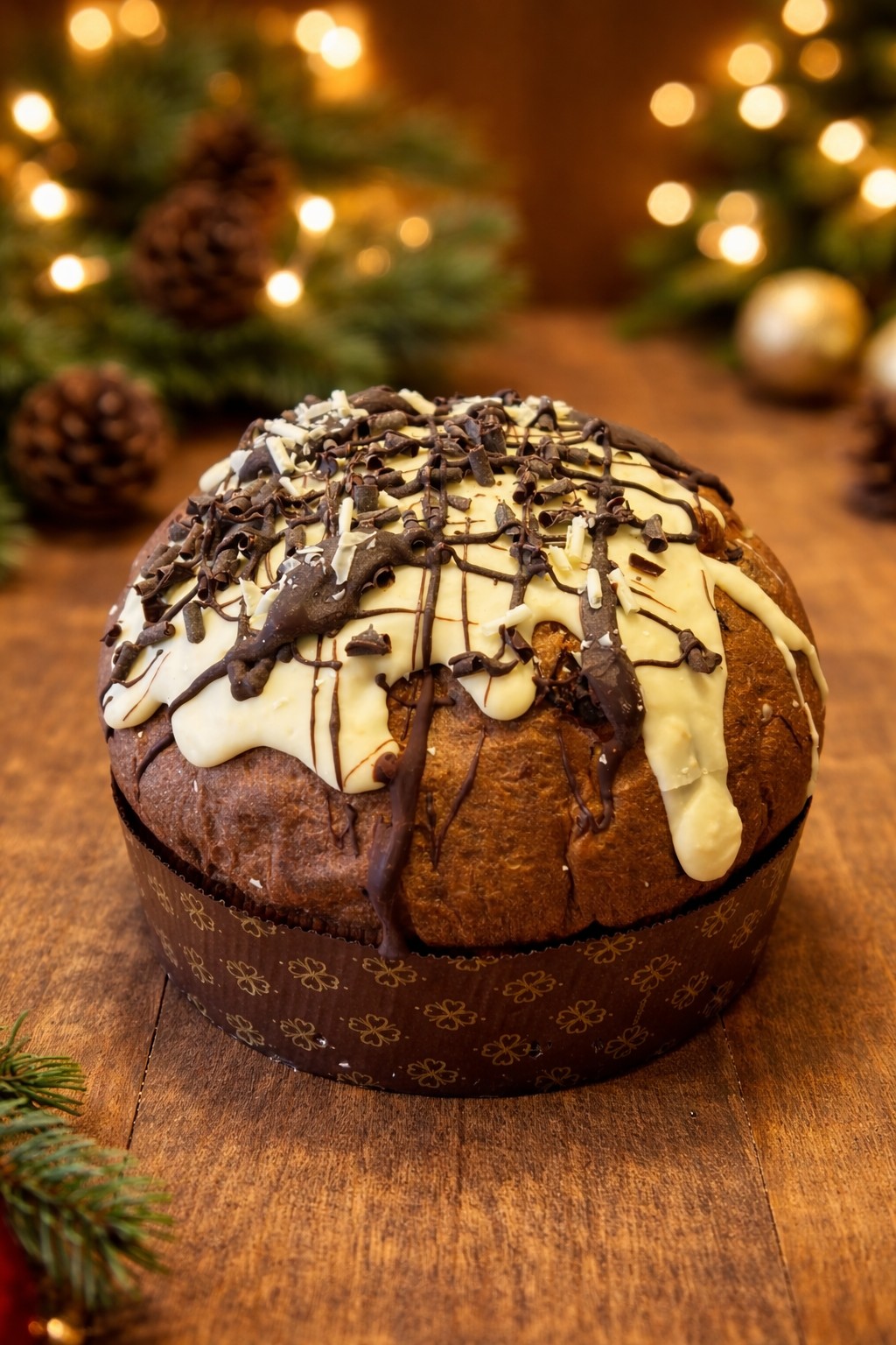 Panettone Arancia e Cioccolato artigianale