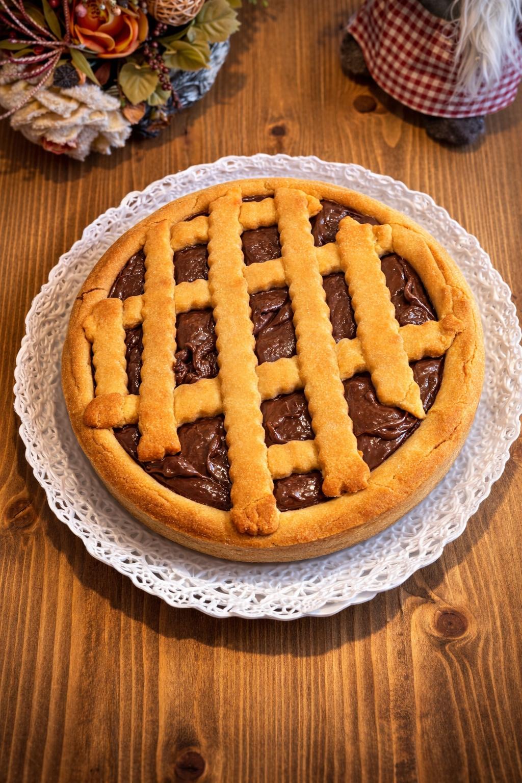 Crostata alla Nutella tradizionale