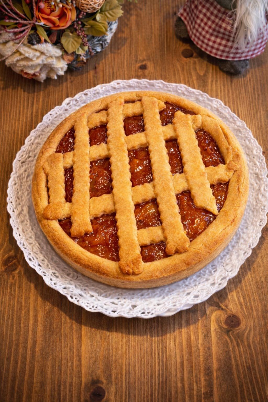 Crostata alla marmellata di Albicocca tradizionale